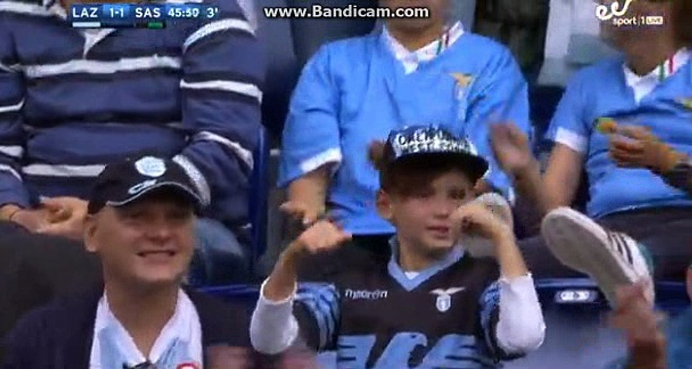 Alberto goal 1-1 vs Sassuolo 01/10/2017