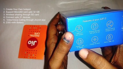 102.Reliance JioFi 2 4G MiFi Device Unboxing & Features - Hindi - Techchip
