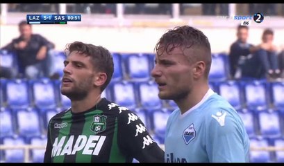 Ciro Immobile Goal HD - Lazio 6-1 Sassuolo - 01.10.2017