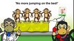 Five Little Monkeys - Animation Five Little Monkeys Nursery Rhyme for children