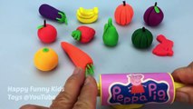 LEARNING Fruit and Vegetable Names with Play Doh and Molds Fun and Creative for Kids and Toddlers