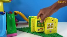 Peppa Pig Blocks Mega House LEGO Creations Sets With Masha And The Bear Legos Toys For Kids #6