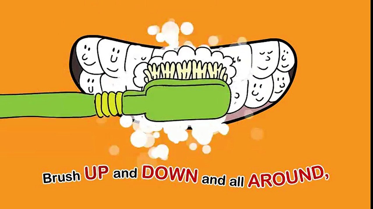 Brush Your Teeth Kids Nursery Rhyme With Lyrics Video Dailymotion
