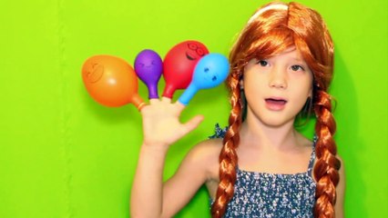 Crying Baby Superheroes - Spiderman in Real Life - Learn Color for Babies w Balloons & Finger Family