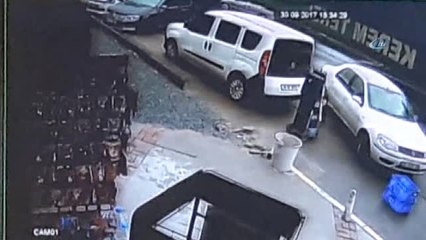 Beyoğlu'nda Restoranın Tarandığı Anlar Kamerada