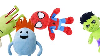 Dumb Ways To Die vs Marvel Spiderman Hulk Toys Surprise Animation Baby Song
