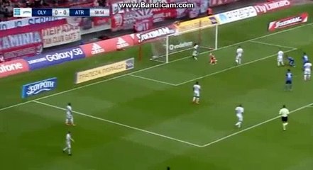 Kiriakos Kivrakidis GOAL - Olympiacos 0-1 Atromitos  01.10.2017