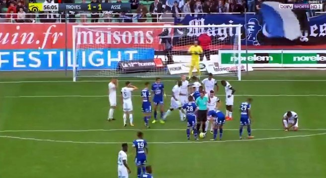 Saif-Eddine Khaoui Goal HD - Troyes 2-1 St Etienne 01.10.2017