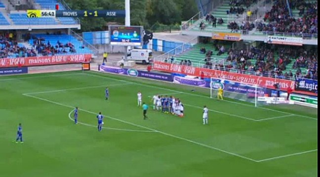 Troyes 2 - 1 St Etienne 01/10/2017 Saif-Eddine Khaoui Great Goal 58' HD Full Screen .