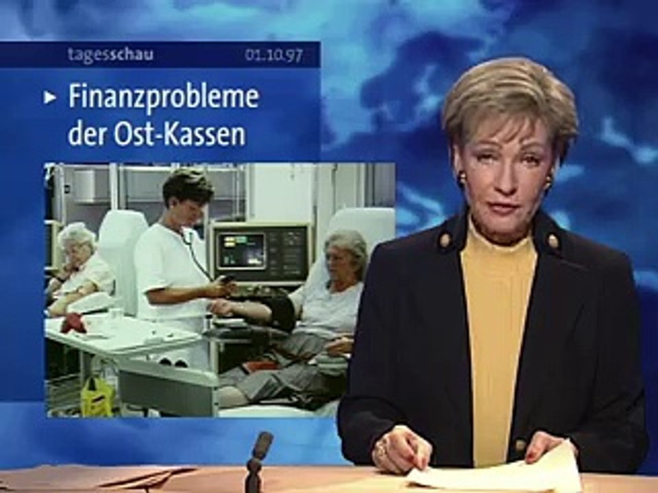 Tagesschau | 01. Oktober 1997 20:00 Uhr (mit Dagmar Berghoff) | Das Erste