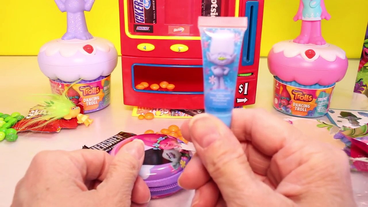 Trolls Movie CANDY GAME with Surprise Toys & Candy Bars Educational Games Kids Video