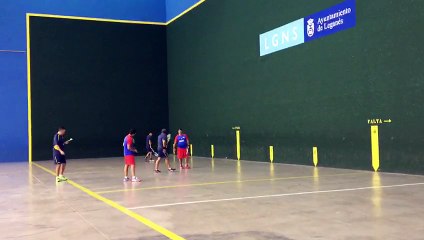 Frontenis 2ªA Leganes vs Rivas 3ª partida video 2