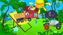 Construction Trucks: The Big Truck & Dump Truck & Crane - Cars & Trucks Cartoon for kids