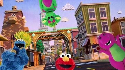Elmo ABC Song with Barney and Friends - Alphabet Song Elmo Barney Nursery Rhymes for Kids