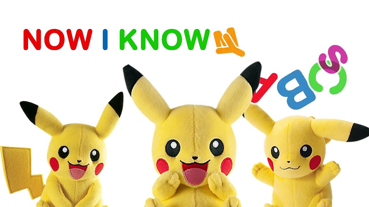 Pikachu ABC Baby Song Toys Surprise Nursery Rhymes Animation for Kids