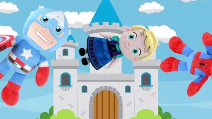 Spiderman and Hulk Baby Song Toys Surprise Animation - Disney Toys Nursery Rhymes