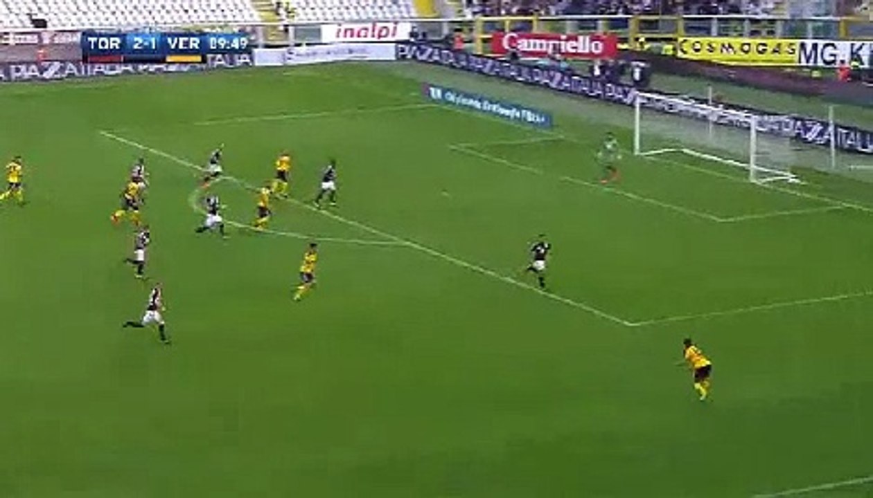 Torino 2 - 2 Verona 01/10/2017  Giampaolo Pazzini Great Penalty Goal 90+2' HD Full Screen .