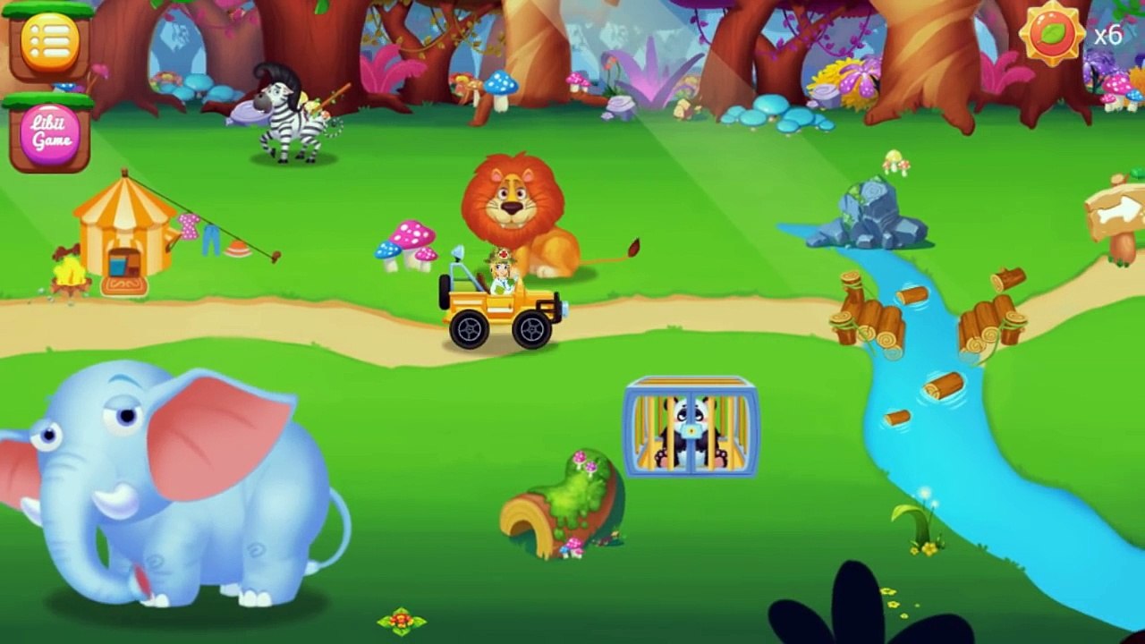 Doctor Game for kids - Jungle Doctor Adventure - Android gameplay Apps - Learning Animals