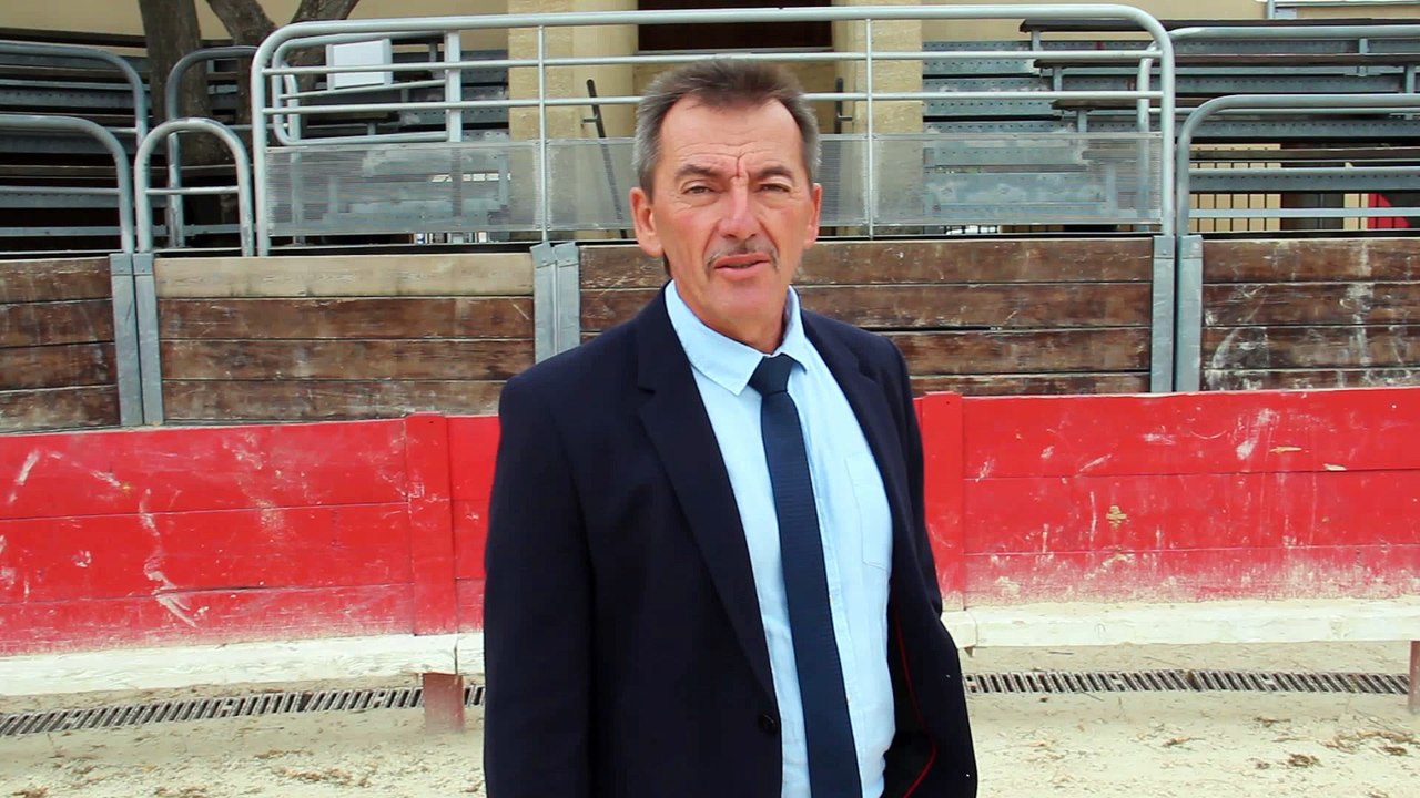 Eddie Puyjalon (CPNT) après le débat "Quelle ruralité demain ?" à Vendargues (30 septembre 2017)