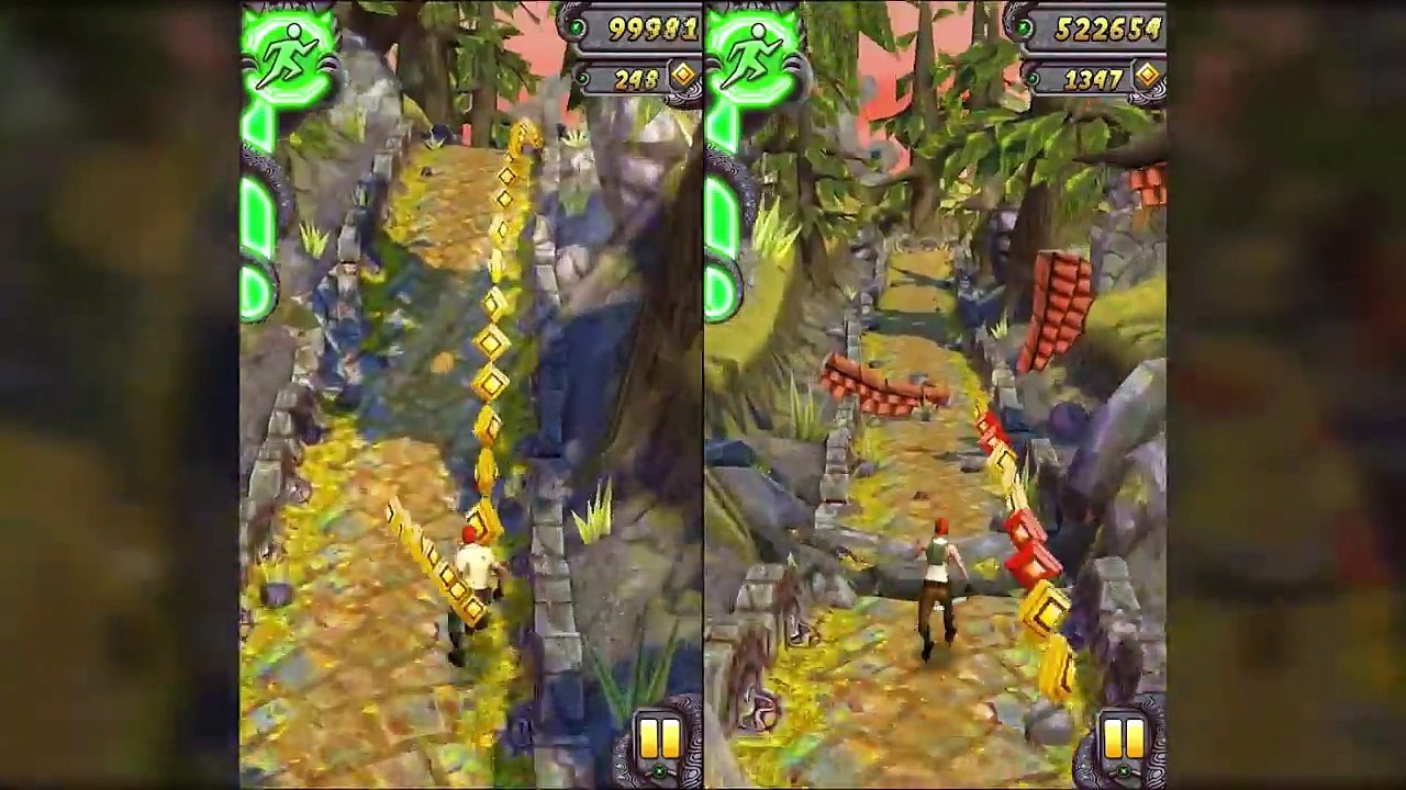 Temple Run 2 Vs Temple Run 2 - Guy Dangerous Vs Scarlett Fox - Temple Run like Games (Android/iOS)