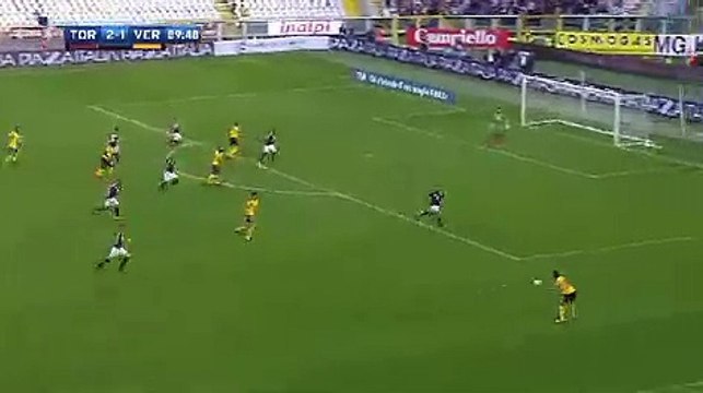 Torino 2 - 2 Verona 01/10/2017 Giampaolo Pazzini Great Penalty Goal 90+2' HD Full Screen .