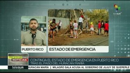 Puerto Rico continúa en estado de emergencia tras paso de María