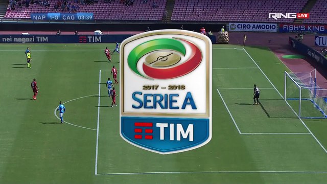 1-0 Marek Hamšík Goal Italy Serie A - 01.10.2017 SSC Napoli 1-0 Cagliari Calcio