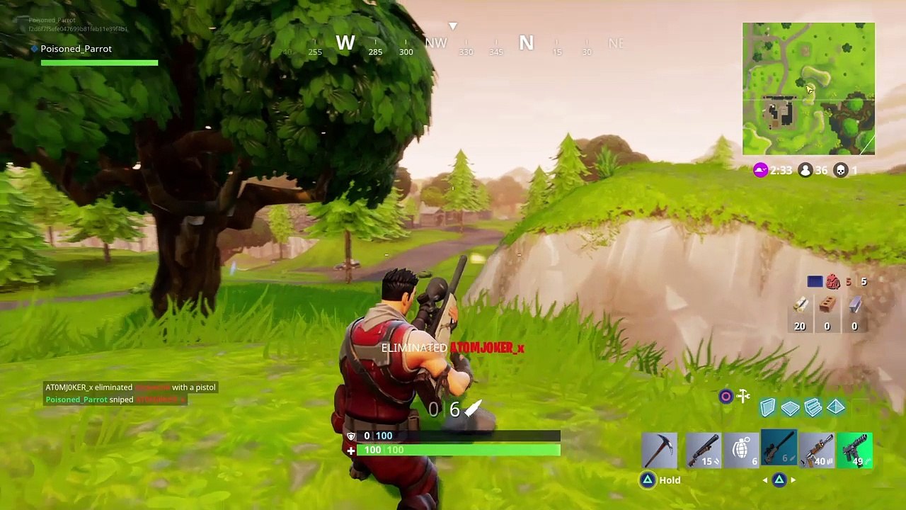 Fortnite 4 in a row