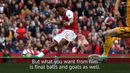 Download Video: Wenger sets goals target for Iwobi