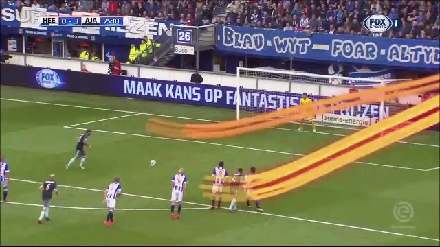 0-3 Lasse Schöne Penalty Goal Holland Eredivisie - 01.10.2017 SC Heerenveen 0-3 AFC Ajax