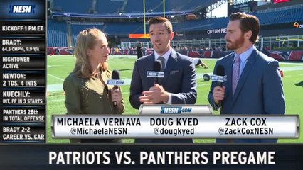 Patriots Vs. Panthers Pregame: Brady Looks To Roast Carolina DB&apos;s