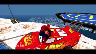 Superheroes Lightning McQueen Cartoon for Kids! Children Nursery Rhymes Songs in English