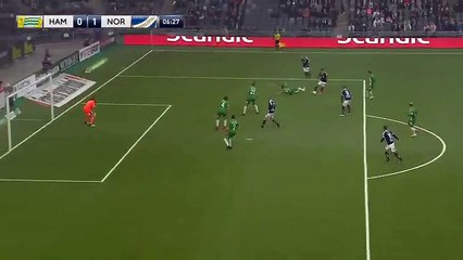 Alexander Jakobsen Goal HD - Hammarby 0-1 Norrkoping 01.10.2017