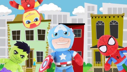 ABC Song Spiderman - Baby Song Toys Surprise Animation Superheroes Nursery Rhymes