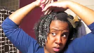 090: Natural Hair Tutorial-Twist it Up & Pin It Down