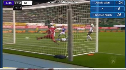 Ibrahim Alhassan GOAL - Austria Wien 1-0 Altach   01.10.2017