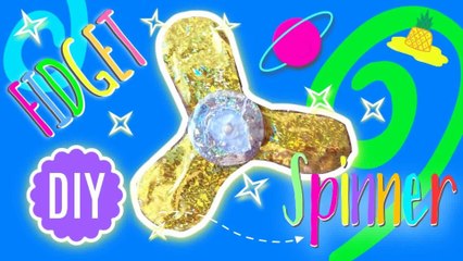 How to make a Fidget Spinner WITHOUT the Bearings | DIY 2017