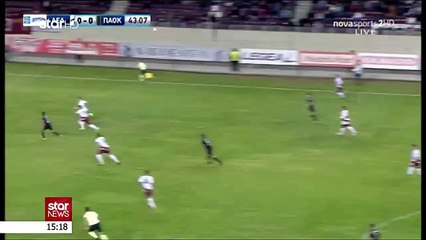 6η ΑΕΛ-ΠΑΟΚ 1-1 2017-18 Star