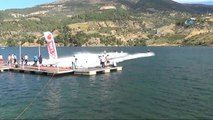 Kahramanmaraş'ta Türkiye Su Jeti ve Flyboard Şampiyonası