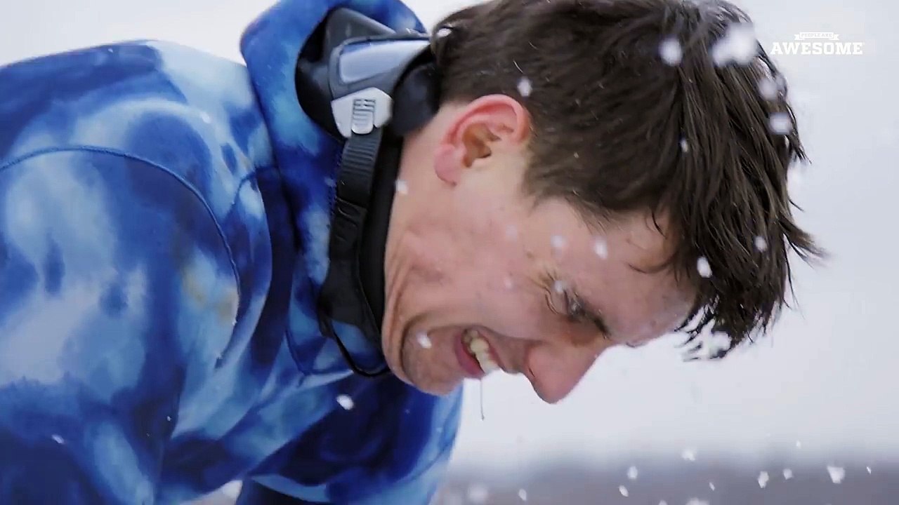 Freediving Under Ice!