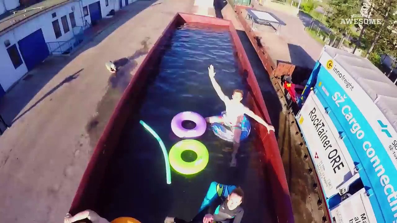 STUNTS ON A TRAIN! | Daredevils