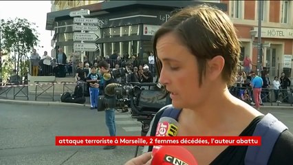 "L'assaillant était dans un coin, il était bizarre" : des témoins de l'attaque à Marseille racontent ce qu'ils ont vu