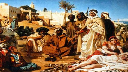 Haréns-Comércio Muçulmano de Escravas Brancas Representados por Artistas Europeus Clássicos.