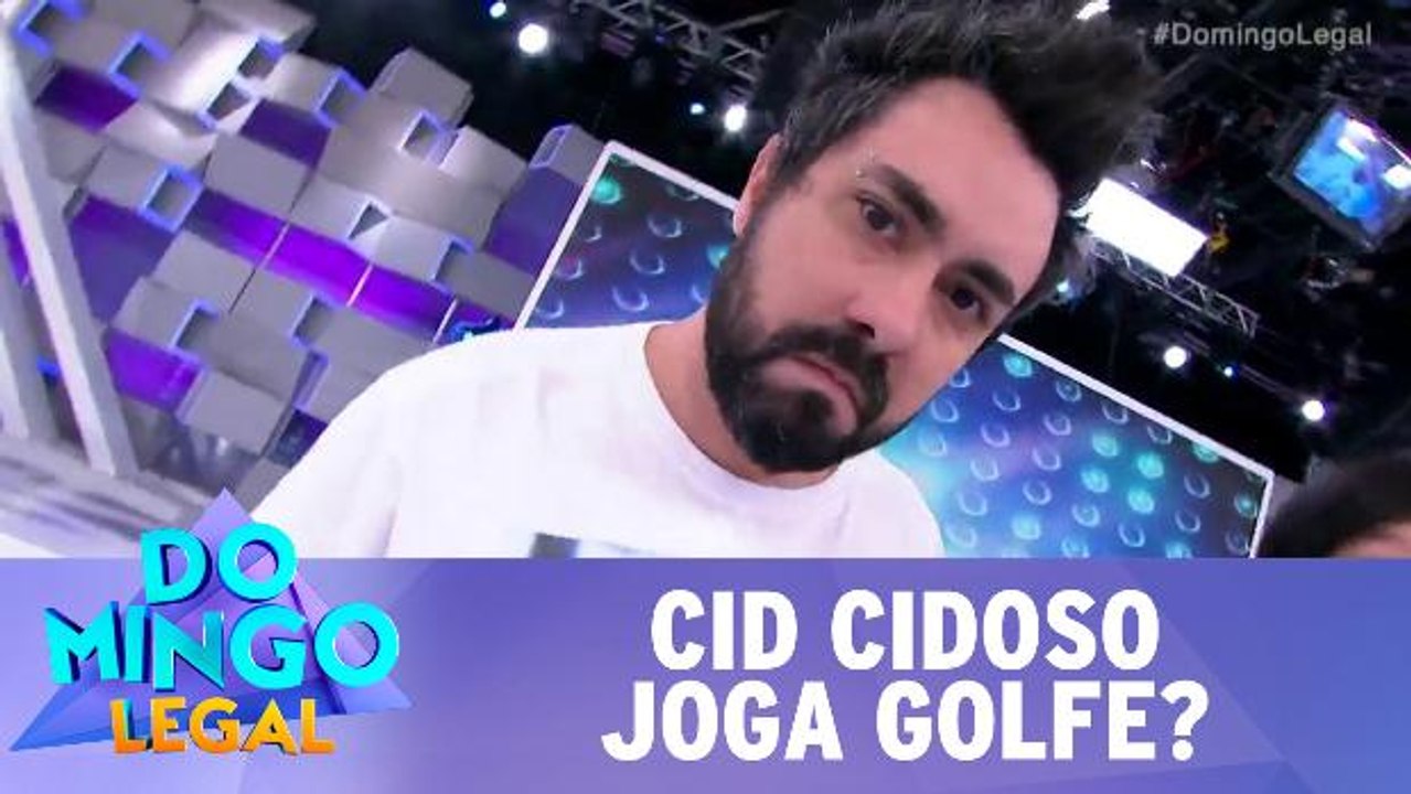 Cid Cidoso joga golfe?