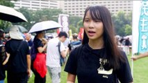 Hong Kong protesters use China National Day to call for democracy