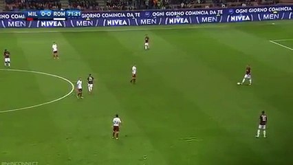 Edin Dzeko Super Goal HD - AC Milan 0-1 AS Roma 01.10.2017
