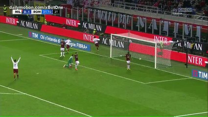 Alessandro Florenzi Goal HD - AC Milan 0 - 2 AS Roma - 01.10.2017 (Full Replay)
