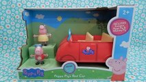 Peppa Pigs Red Car Toy with Mummy Pig Littlest Pet Shop Deer Zuma Pinkie Pie