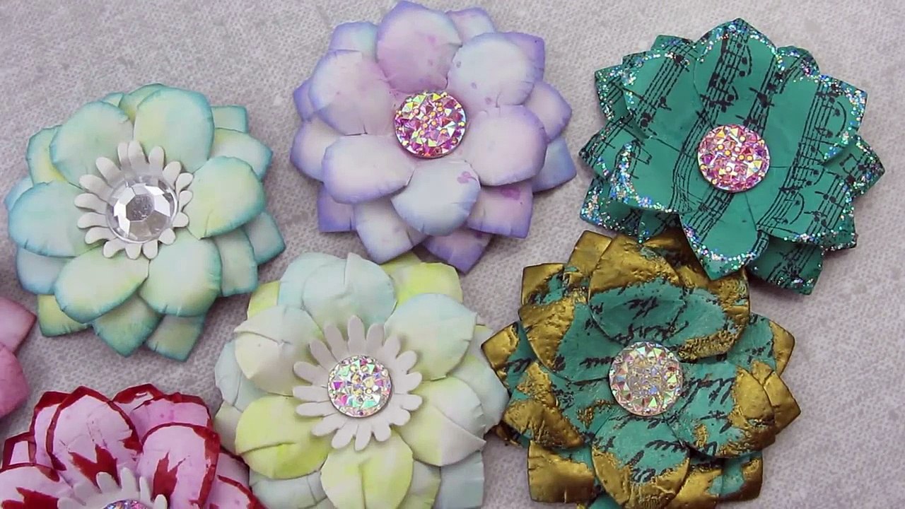 [DIY] Papier Blume | Blumen Deko selbermachen