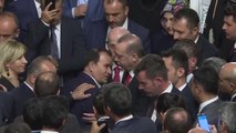 Meclisin 26. Dönem 3. Yasama Yılı Resepsiyonu - Cumhurbaşkanı Erdoğan ve Bahçeli (3)
